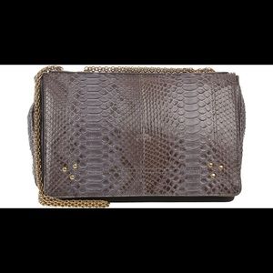 Jerome Dreyfuss “ Martin” Python Skin Bag
